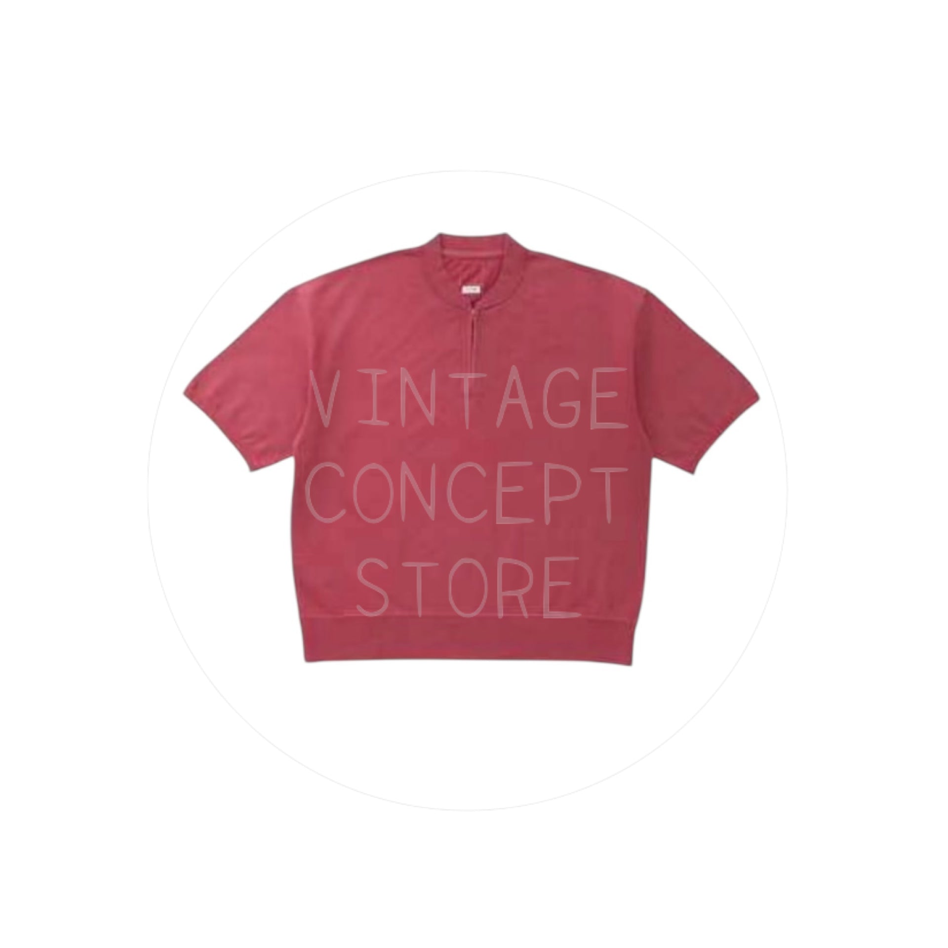 visvim 26SS MONDO HENLEY ZIP S/S DMGD